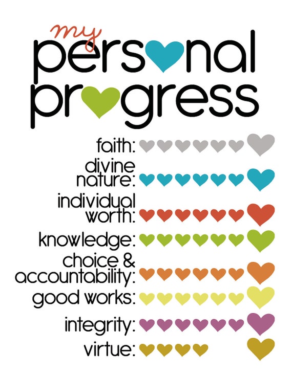 Personal Progress Chart