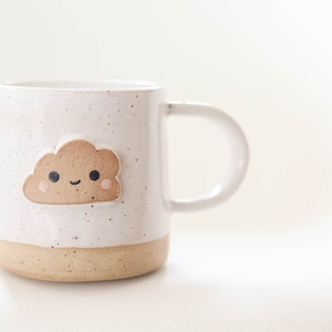 miss isabella smiley mug : handmade cloud mug