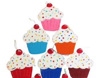 Décoration de dessert en bois, Prénom, Cadeau de fête, Cupcake personnalisé, Étiquette cadeau, Pour enfant, Cadeaux de moins de 10 ans, Décoration de Noël cupcake personnalisée