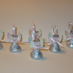 Handmade Angel From Chocolate Candy Set of 6, Edible, Baptism Favor ...