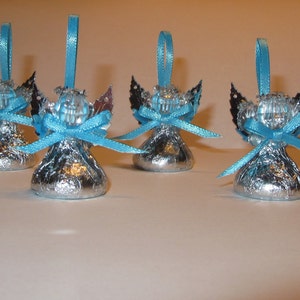 60 Chocolate Candy Angels, Wedding, Baby Shower Favor, Baptism ...