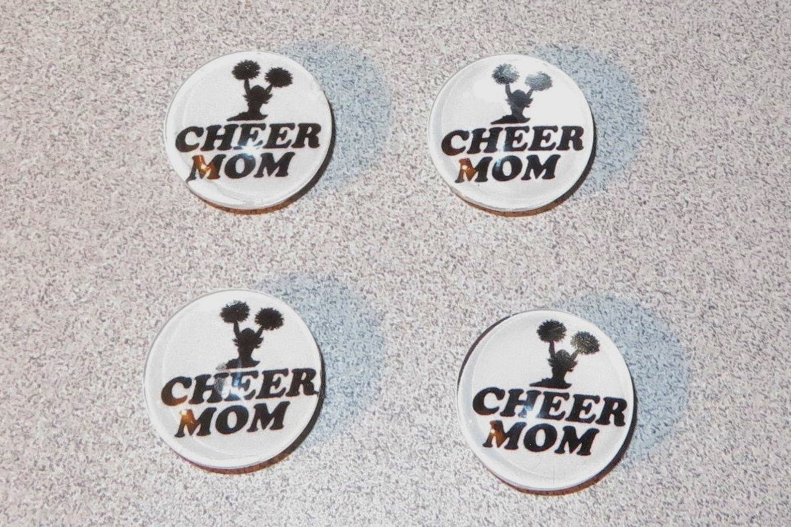 Cheerleading Magnets, Proud Cheer Mom, Fridge Magnet, Gift for Mom ...