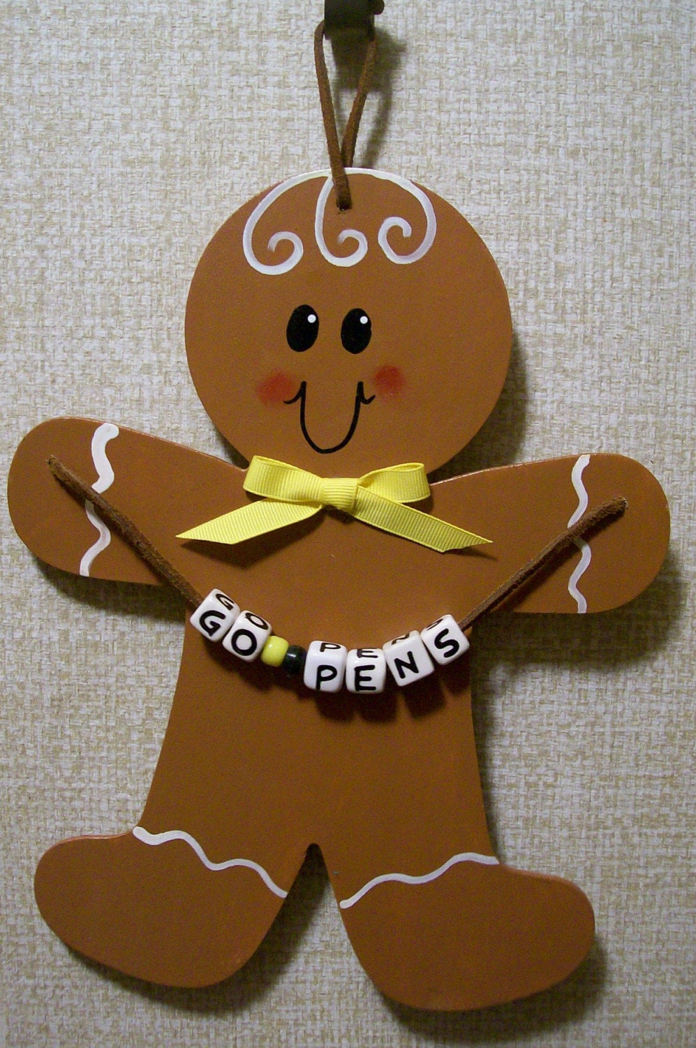 Custom Gingerbread Custom Gingerbread Decor, Personalized Sign, Wooden Gingerbread Man ...