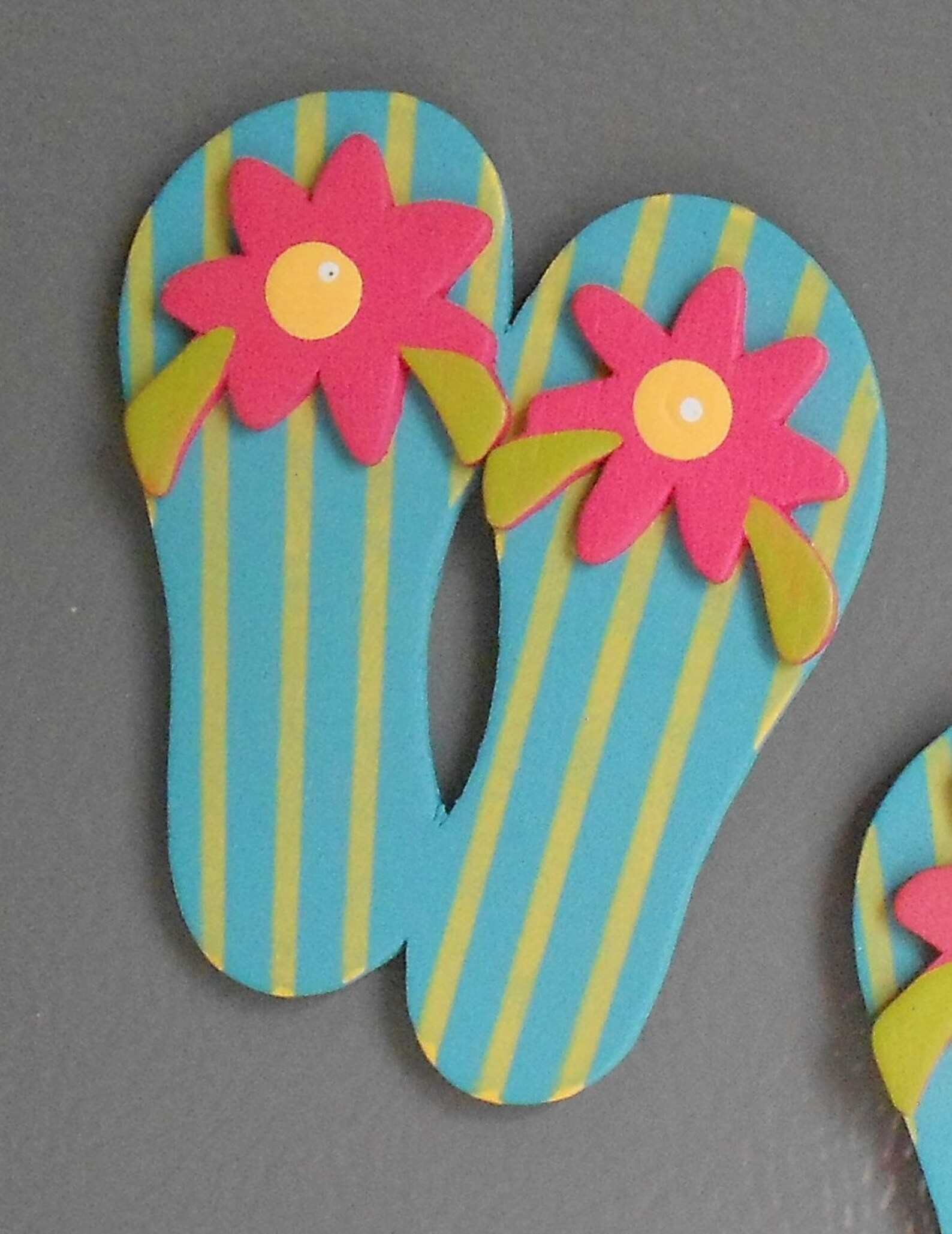 Flip Flop imán decoración de playa de verano para la cocina | Etsy