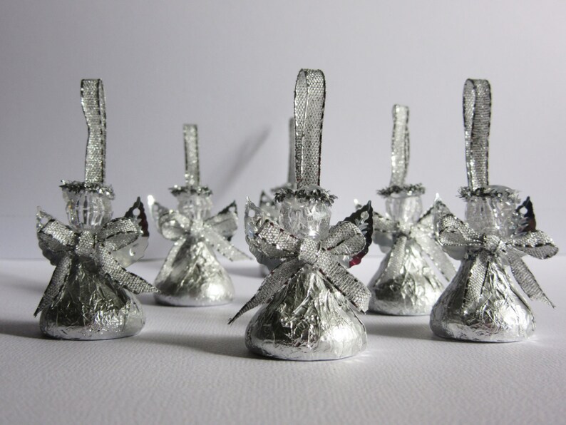 Chocolate Candy Angels Set of 40 Baby Shower Christening Etsy