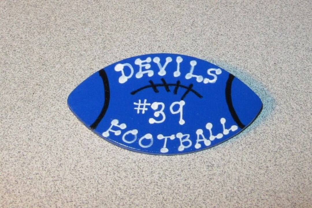 Personalized Sports Pins, Football, Basketball, School Spirit Button ...