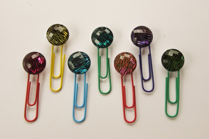 2 Fancy Paper Clips for Planners Organizers Filofax Fancy Etsy