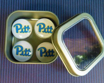 Pitt Magnets, University of Pittsburgh Magnets, Charm, Pitt Panthers, Pitt School Spirit, Fan, Alumni, Roommate, Sorority Gift, Pitt Mom