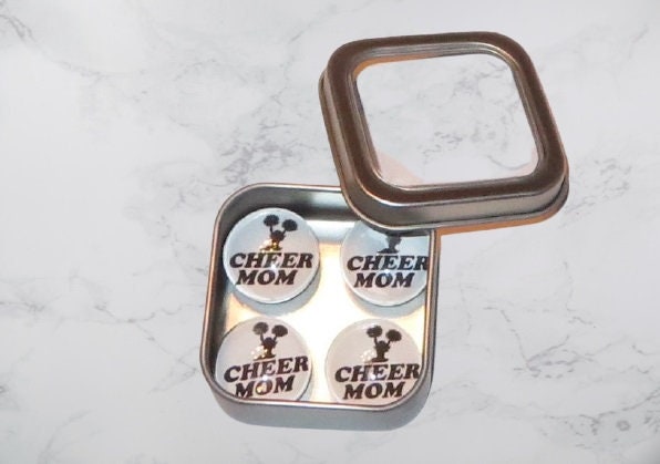 Cheerleading Magnets, Proud Cheer Mom, Fridge Magnet, Gift for Mom ...