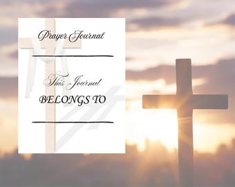 Prayer Journal 2025: Christian Calendar, Daily Gratitude (Digital Download)