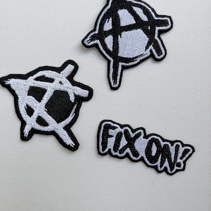 ateez fix auf gestickte Patches, Aufnäher für Taschen, Kpop Patches, ateez Patches, atiny, ateez, chingu Stickerei Patches