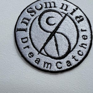 Traumfänger & InSomnia Aufnäher, gestickte Aufnäher, Aufnäher für Taschen, Aufnäher, Kpop Patch, Traumfänger, Chingu Stickerei Aufnäher