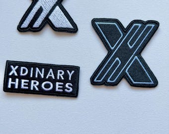 Kpop embroidered patches, sew on patches, gift for kpop fan, kpop, patch, custom patch, kpop accessory, kpop gift, chingu Embroidery