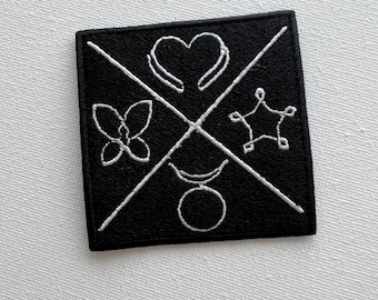 Patchs brodés de groupe Kpop, patchs kpop, cadeaux kpop, patchs personnalisés, patchs de musique, cadeau, patchs brodés, broderie Chingu