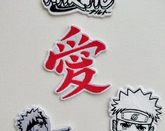 dessin animé à coudre sur des patchs brodés, cadeaux anime, patch anime, patch personnalisé, fan d'anime, anime, patchs, patch brodé, broderie Chingu