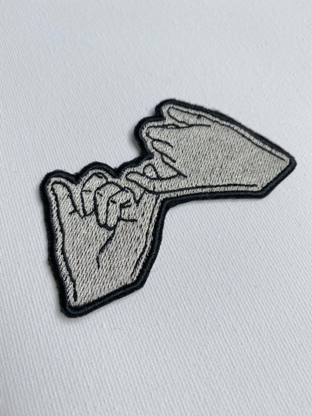 Pink Promise Embroidered Patches, Sew on Patches, Patches for Bags ...