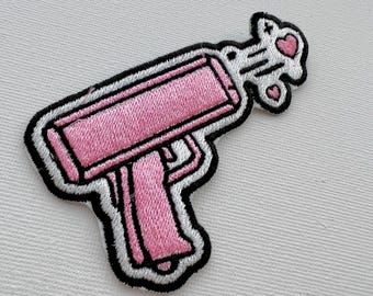 Kpop group sew on embroidered patches, kpop patches, black, custom patches, music patches, pink, embroidered patches, Chingu Embroidery