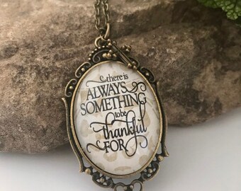 Inspirational Bible Quote Verse Necklace Pendant Cross Charm