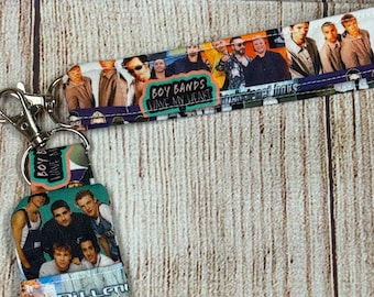 Smycz dla boysbandu NKOTB NSYNC Backstreet Boys