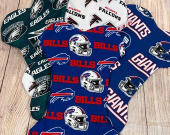 NFL, Buffalo Bills, Atlanta Falcons, NY Giants, Philadelphia Eagles, Dog Stocking, Dog Christmas, Christmas , Dog gift, Dog Accessory,