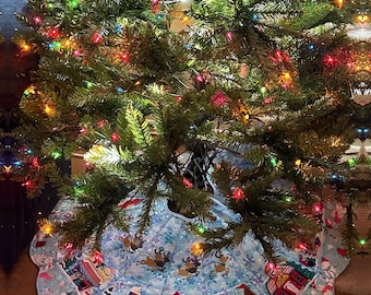 North Pole Tree Skirt