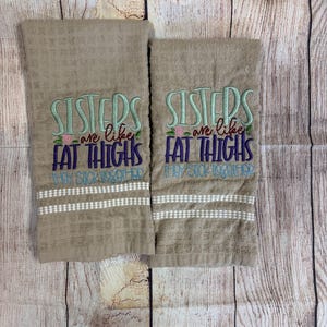 Sisters Kitchen Towel