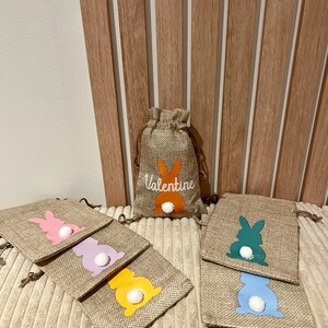 Personalized Easter bag, Easter bag, chocolates, Easter, personalization, child
