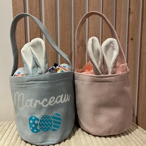 Personalized Easter basket, Easter bag, chocolates, Easter, personalization, child