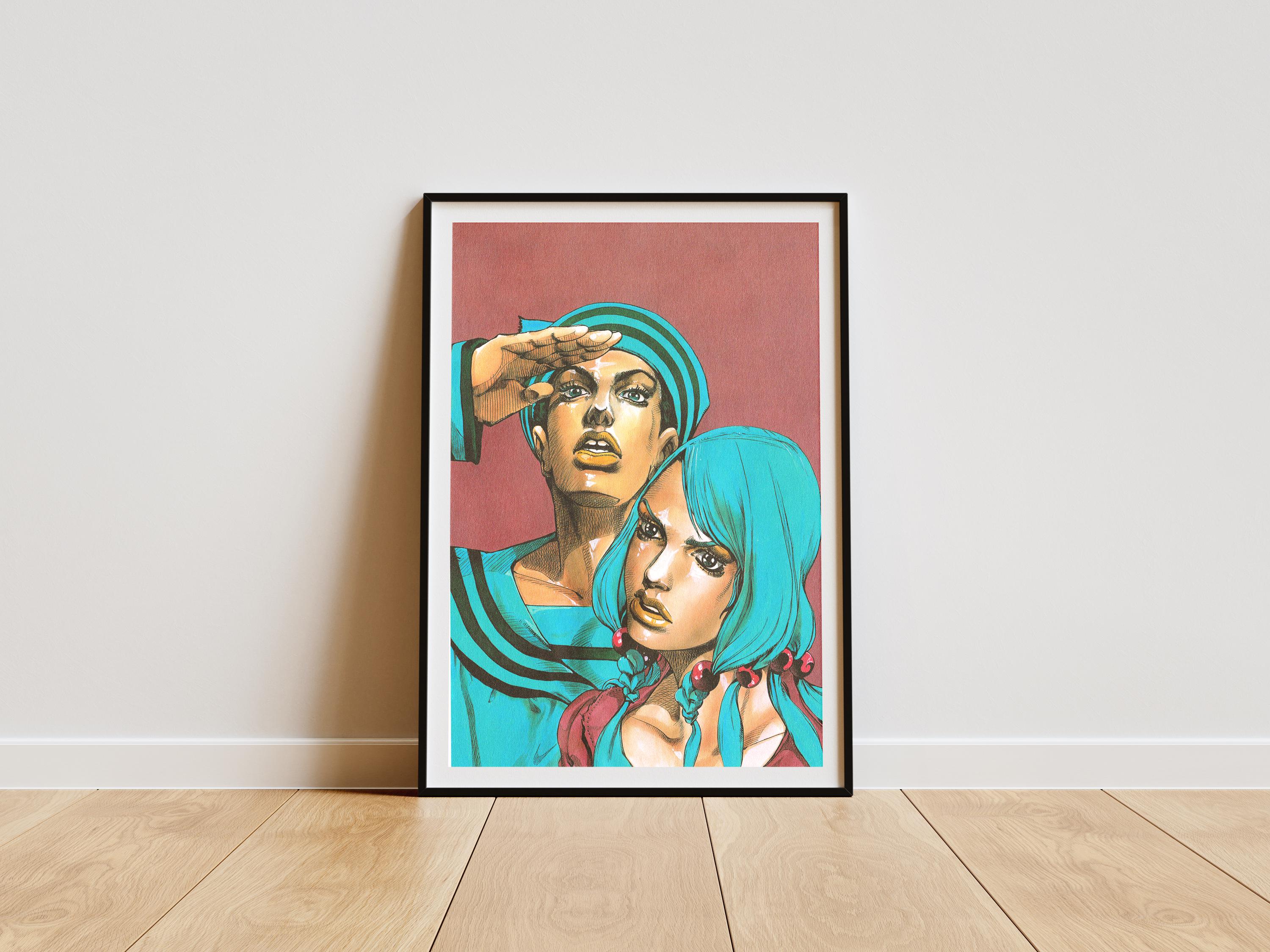 JoJo's Bizarre Adventure Golden Wind Poster 20x30 - Anime Manga Art Print From USA