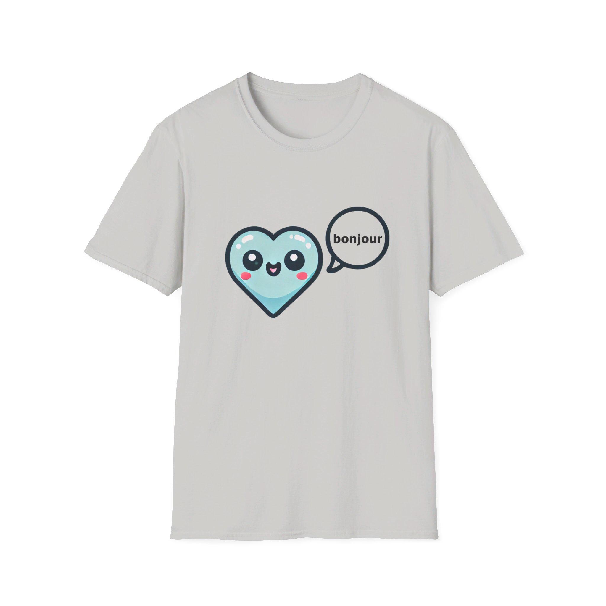 トップス Hello Bonjour! Beautiful T Shirts Amazon.com: French Shirt - Bonjour Shirt - Bonjour Tshirt