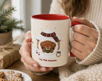 Let It Snow Pup holiday mug | Coffee Mug