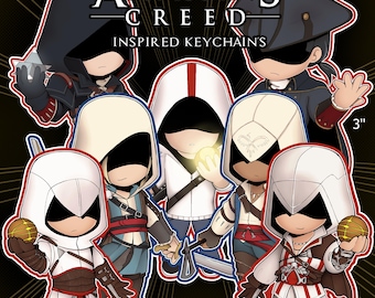 Assassin Inspired Acrylic Keychains (PRE-ORDER)
