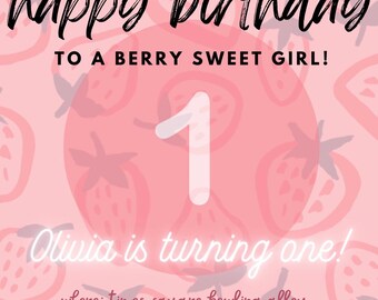 Berry Happy Birthday - GIRL