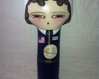 Sally Ride NASA One-of-a-Kind Original Astronaut Art Doll