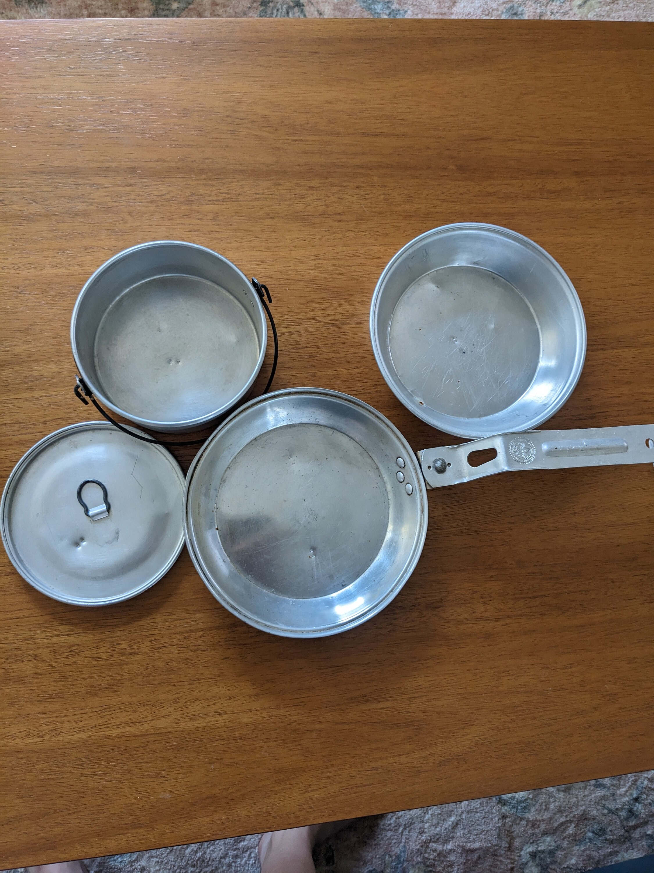Boy Scouts of America Collectible Mess Kit Aluminum Camping Gear ...