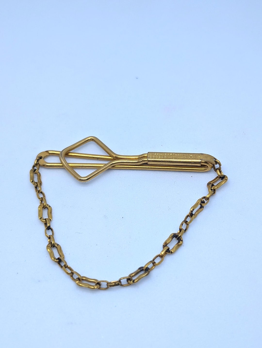 swank tie clip gold