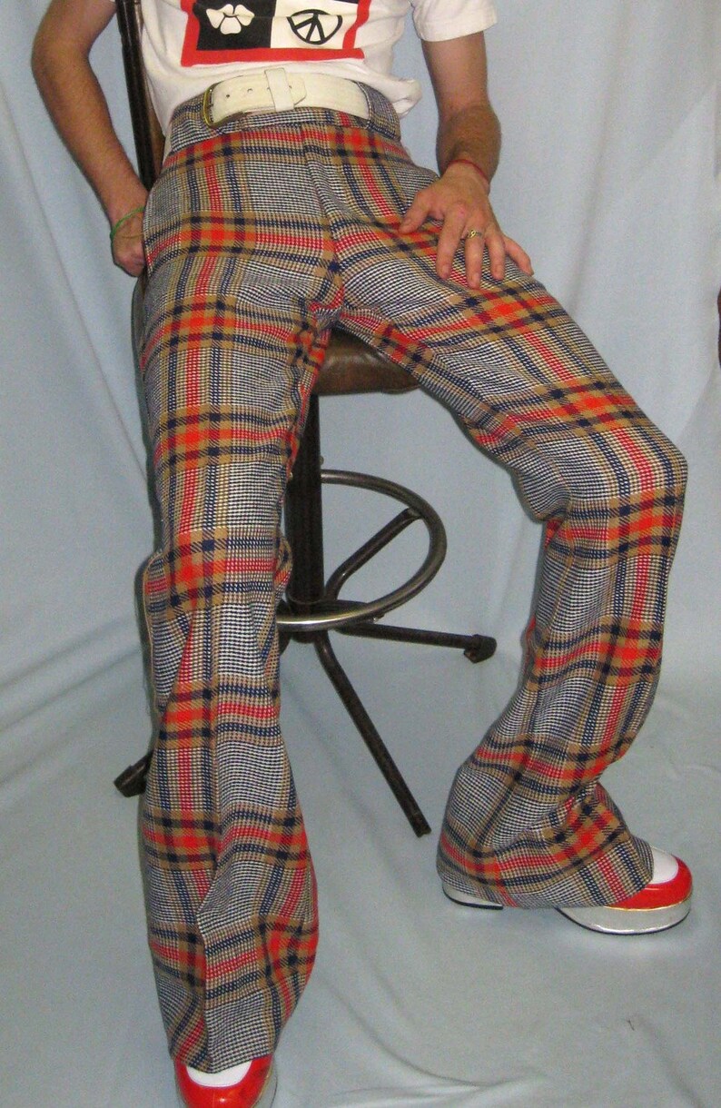 bell bottom disco pants