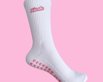 Customisable Reformer Pilates Grip Socks