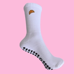 Croissant Pilates Grip Socks