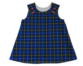 Baby Dress - Size 3 to 6 months - Nova Scotia Tartan