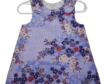 Baby Dress - Size 18 to 24 months - Japanese Floral Print