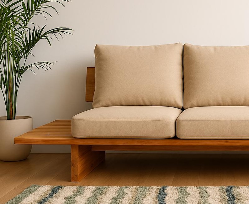 DIY Outdoor Sofa Plan: Minimalist Patio Furniture (PDF Download) - Etsy - Minimalist Outdoor Furniture Diy Plans