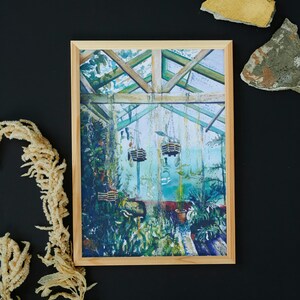 A5 Botanischer Garten Aquarell Giclée Druck