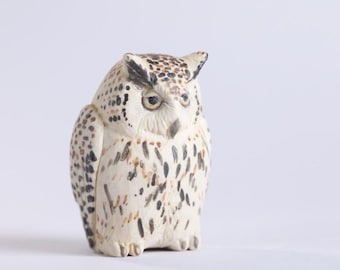 Handcrafted Clay Animal - Owl