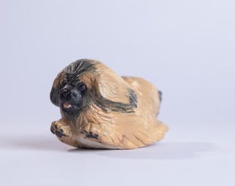 Handcrafted Clay Animal - Pekingese