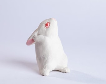 Handcrafted Clay Animal - Rabbit 2