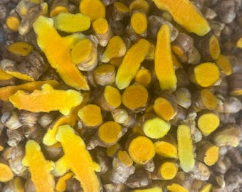 Orange Turmeric for Planting (rhizomes)