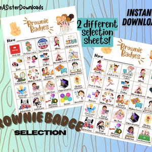 Brownie Badge Choice Survey Girl Scouts