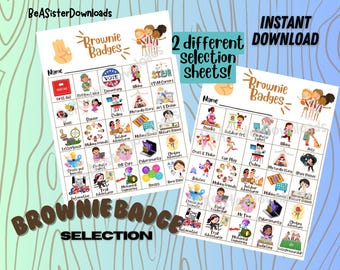 Brownie Badge Choice Survey Girl Scouts