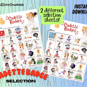 Cadette Abzeichen Wahlbefragung Pfadfinderinnen